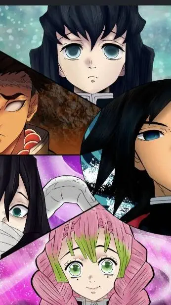 ai character: hashiras  background