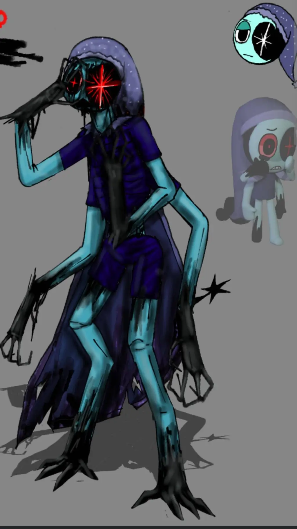 ai character: 🌟 Twisted astro🌟 background