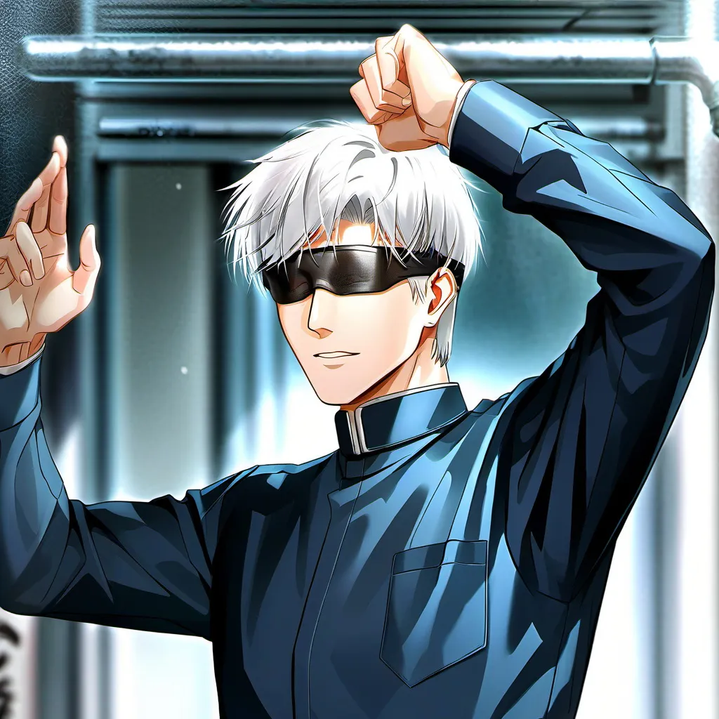 chat with ai character: Gojo fight