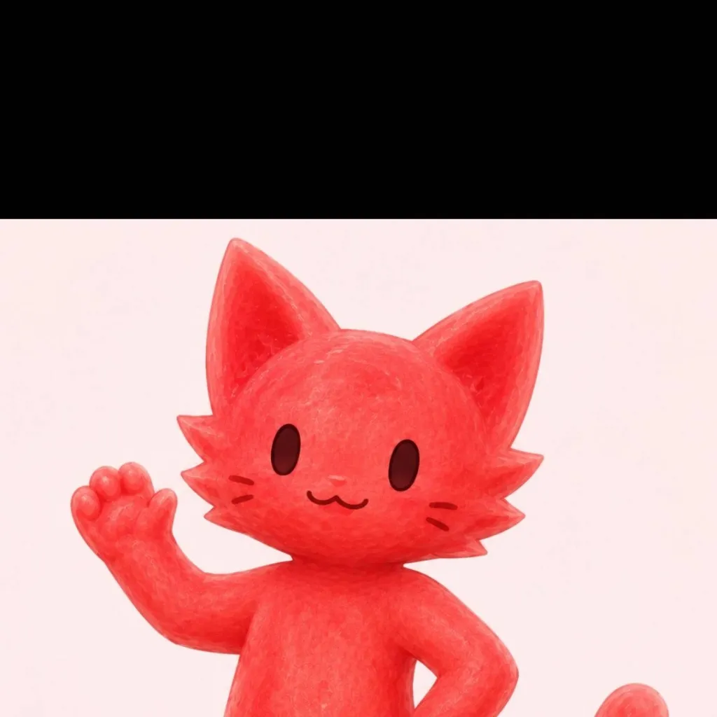 chat with ai character: watermelon cat