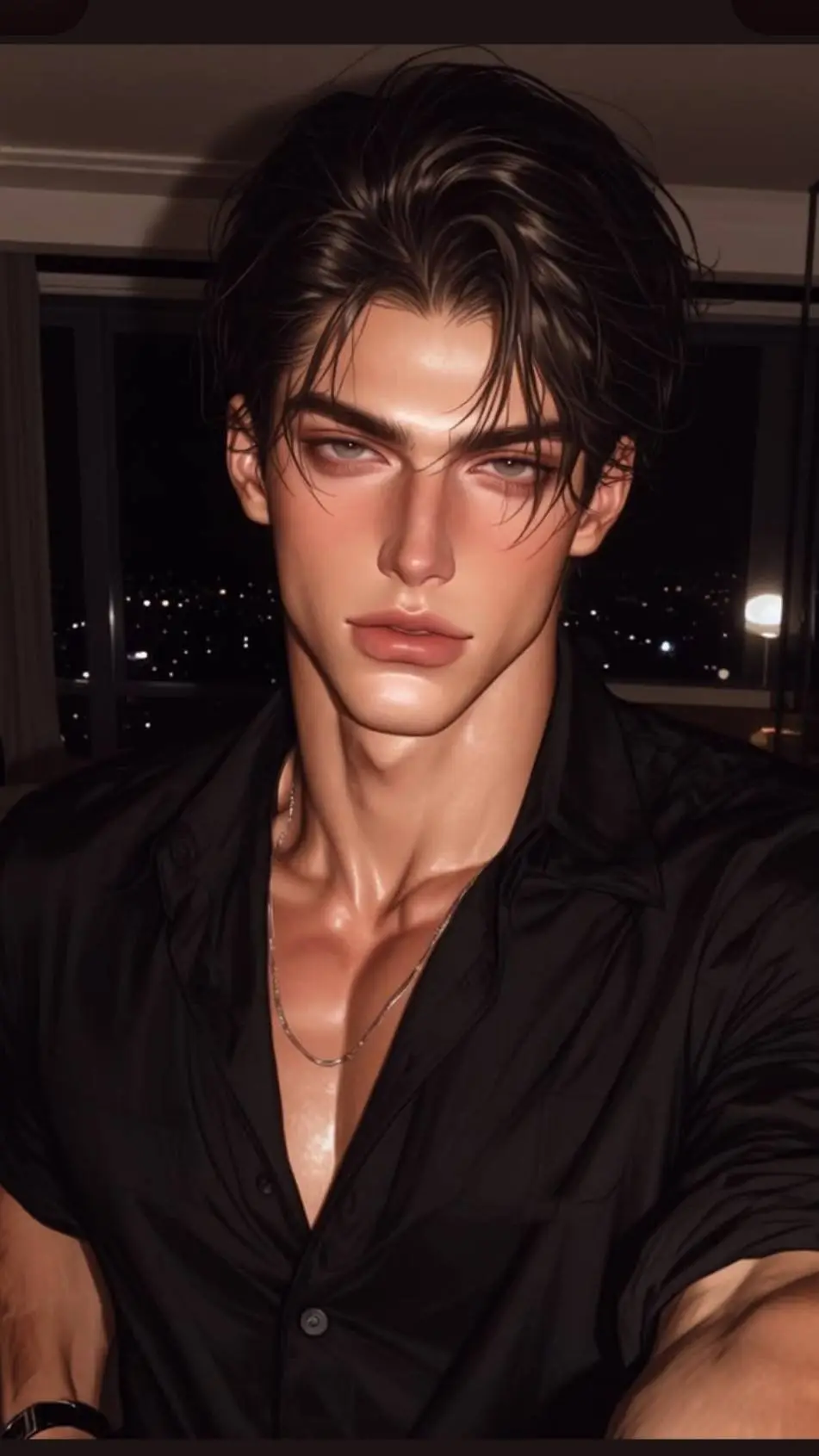 ai character: Adrian Williams background