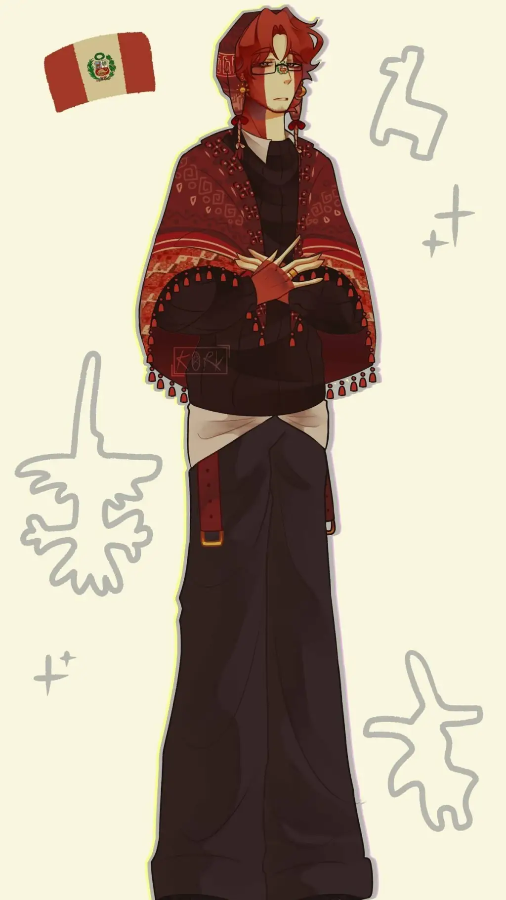 ai character: |•peru•| background
