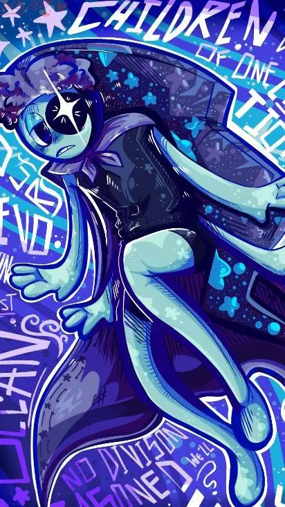 ai character: ×Astro× background