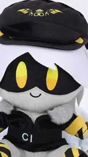 ai character: single plushie  background