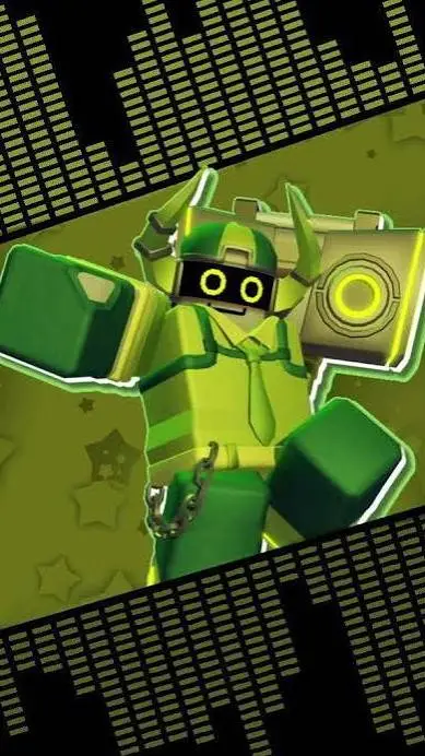 ai character: Boombox-Phighting background