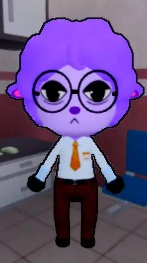 ai character: New Secretary  background
