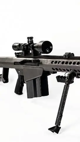 ai character: Sniper rifle  background