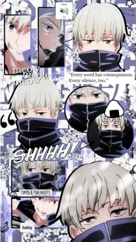 ai character: Toge Inumaki  background