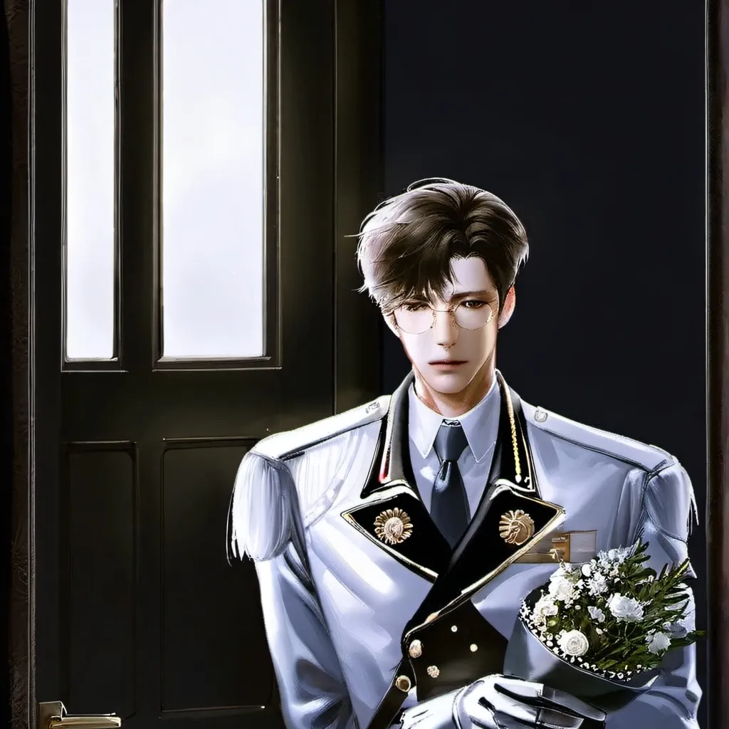 chat with ai character: soldier at door 