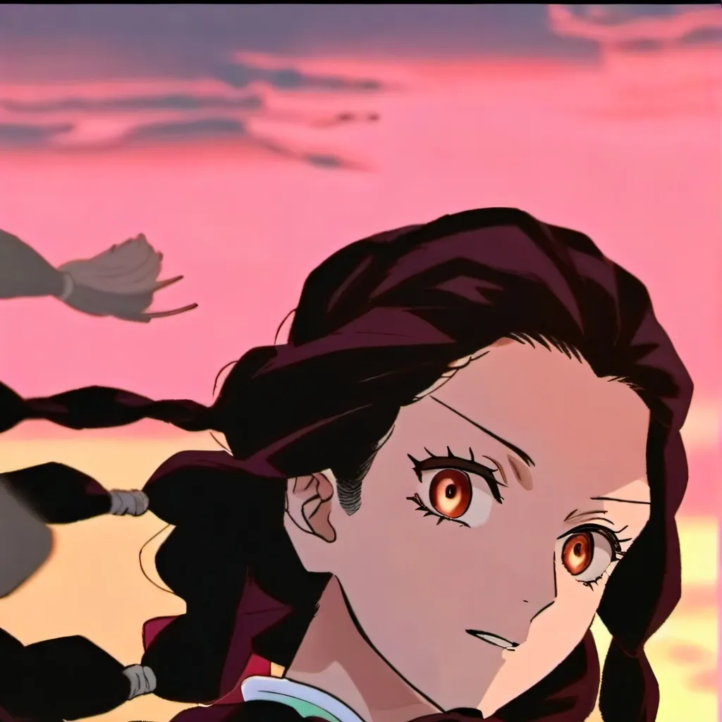 chat with ai character: Nezuko tu novia
