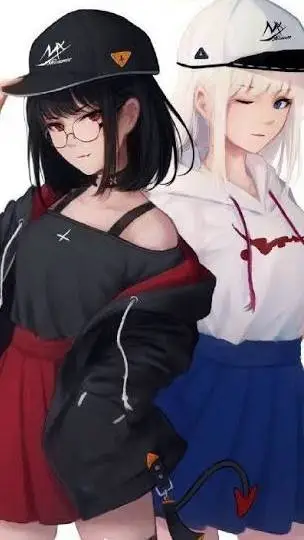 ai character: andrea y maria background