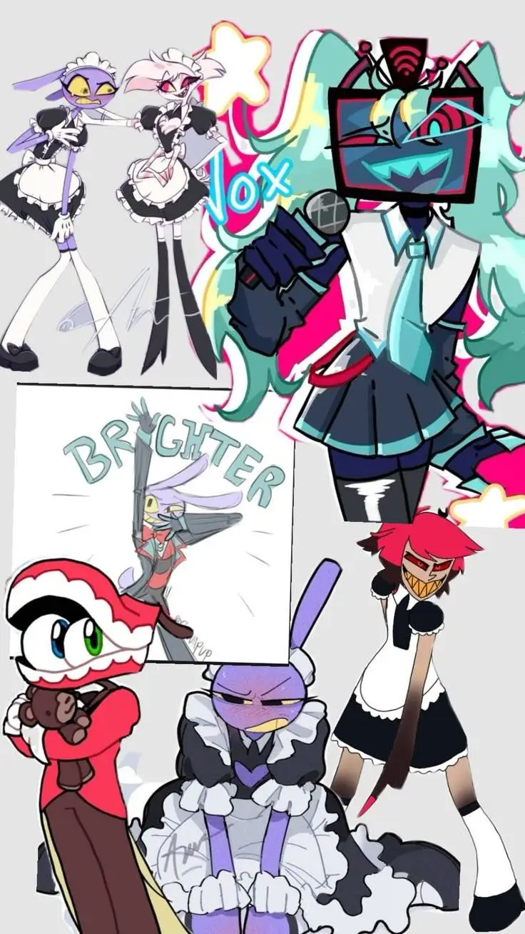 ai character: TADC x HH :3 background