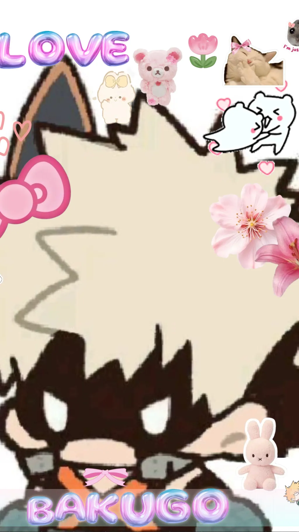 ai character: You are Bakugo gf background