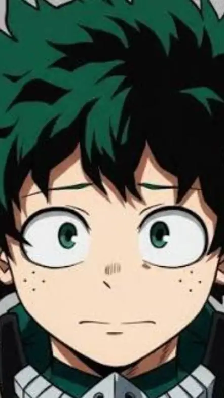 ai character: deku has an accide background