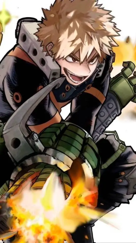 ai character: bakugo bad day background