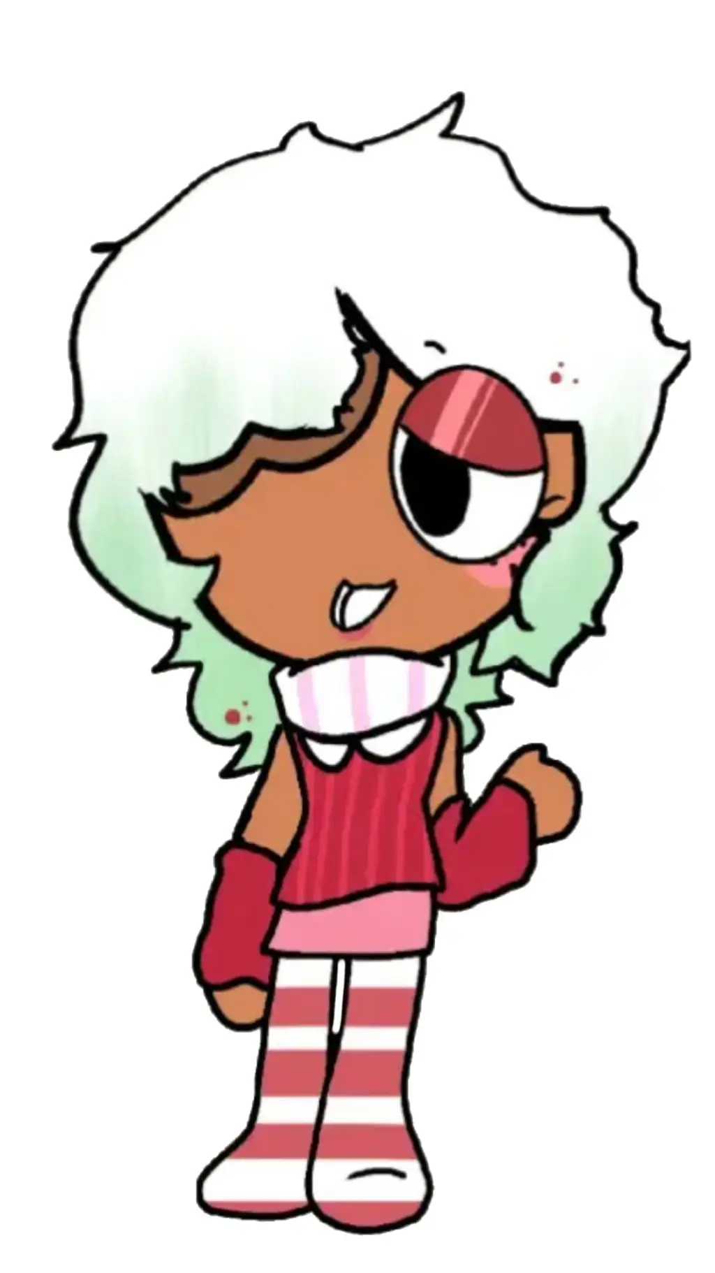 ai character: Sprout x Ginger background