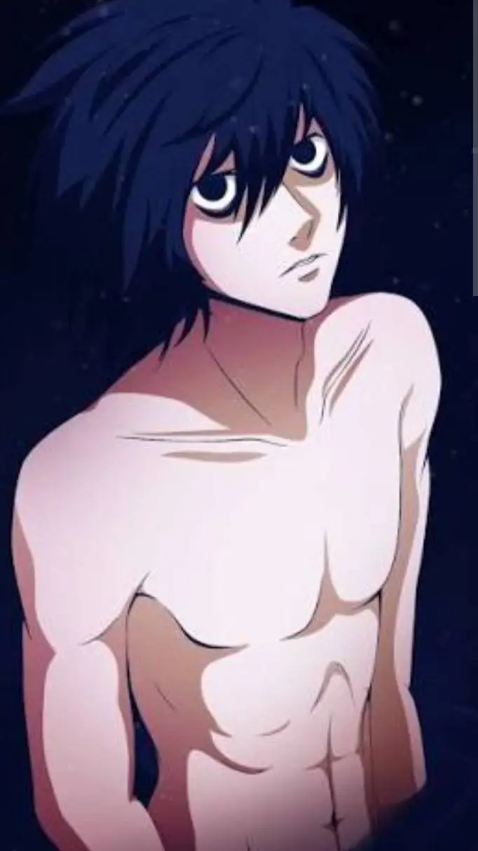 ai character: L (death note)  background