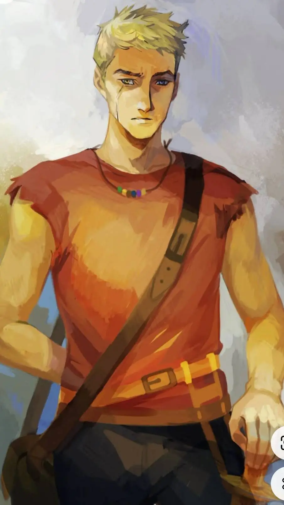 ai character: Luke Castellan background