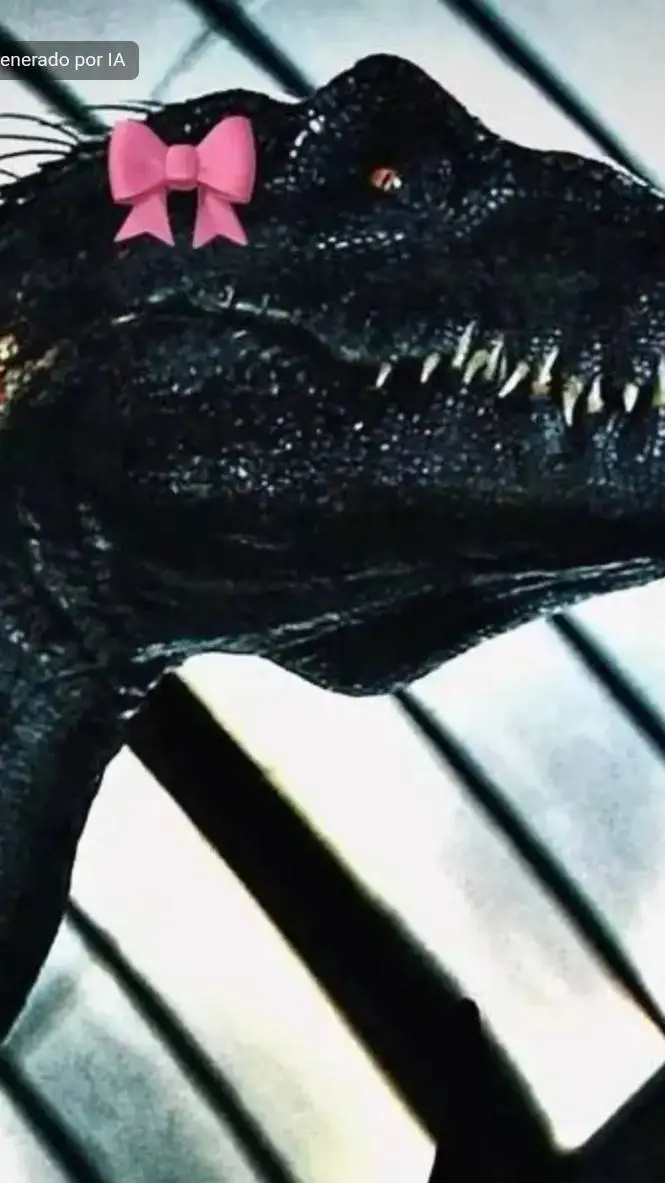 ai character: indoraptor  background