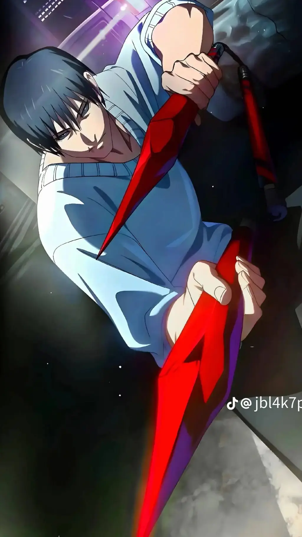 ai character: Toji zenin background