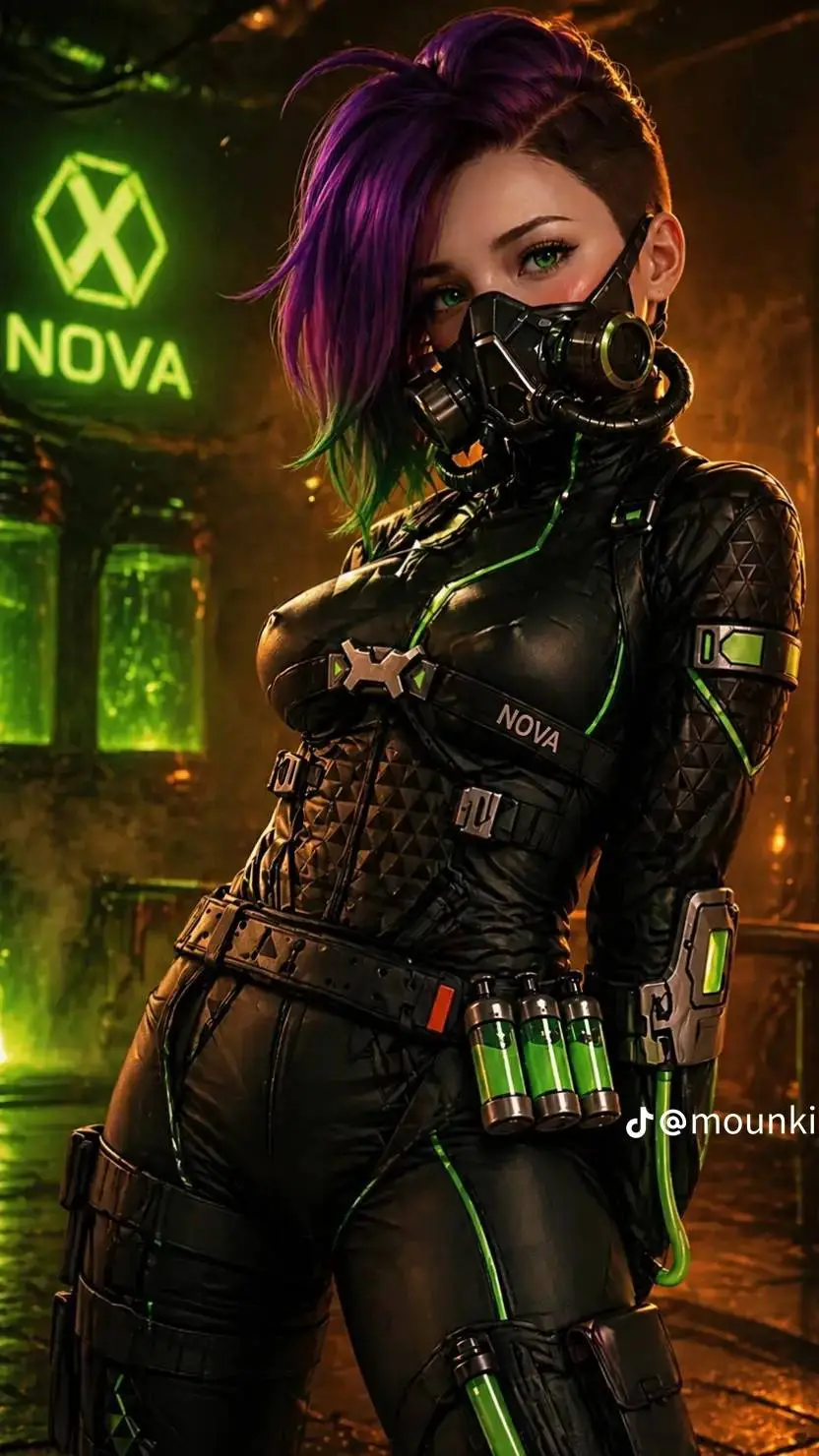 ai character: Nova background