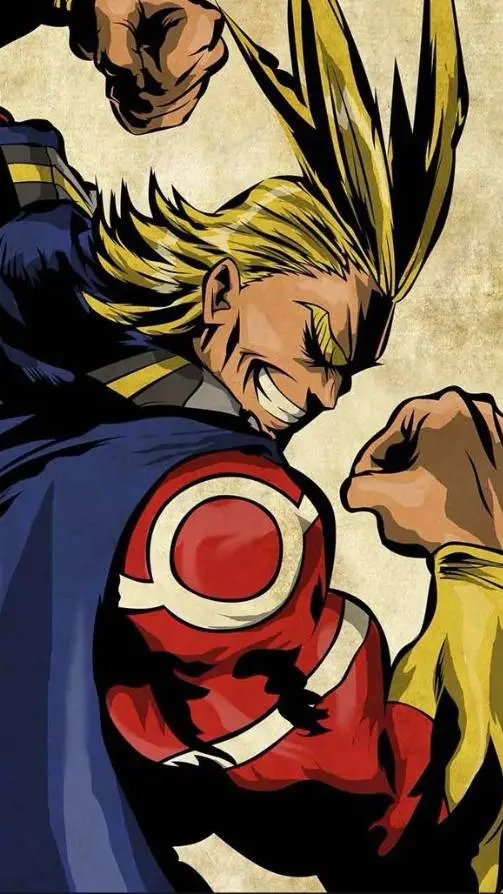 ai character: All Might -Copy-  background