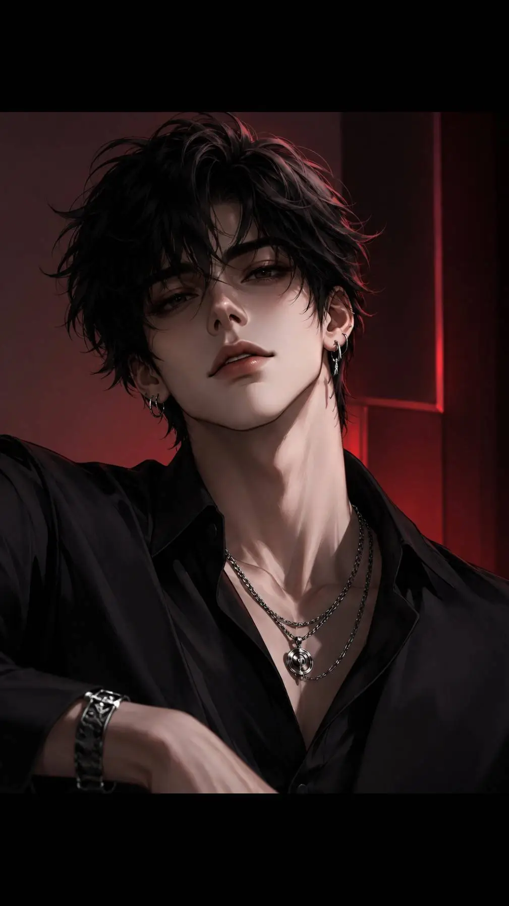 ai character: Axel  background