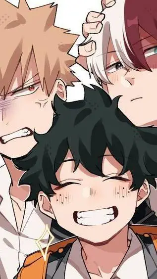ai character: TodoBakuDeku background