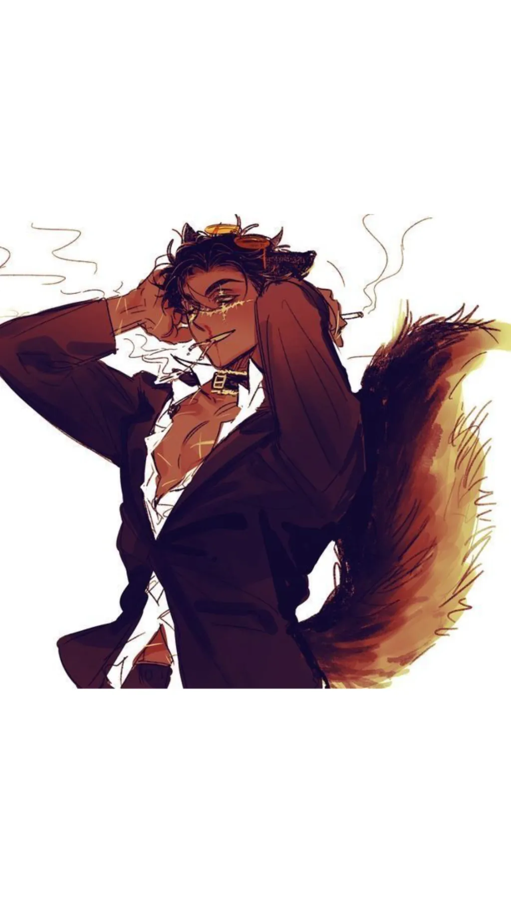 ai character: Mr Kodiak background