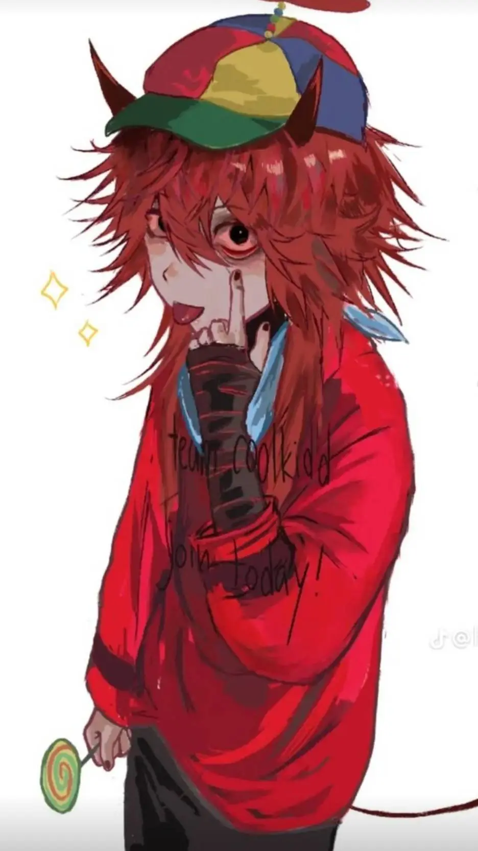 ai character: c00lkid background