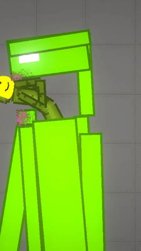 ai character: eater melon background