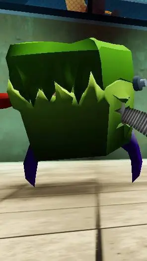 ai character: box eater background