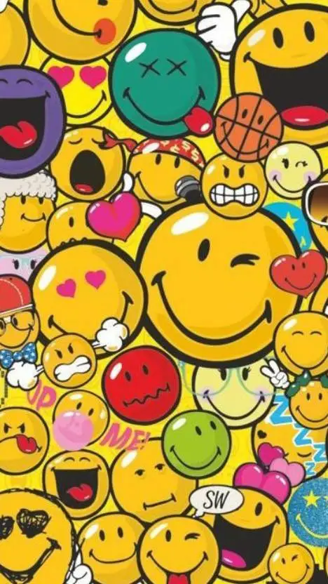 ai character: smiley (evil) background