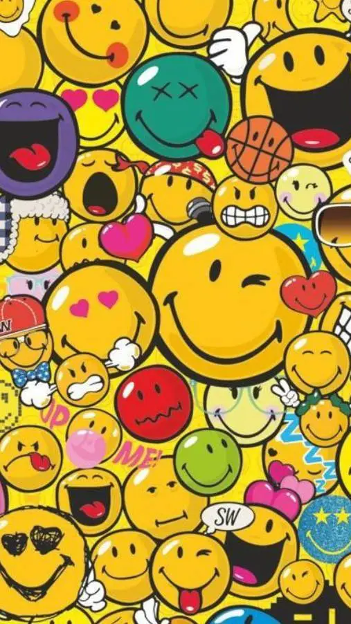 ai character: smiley (freaky 💀) background