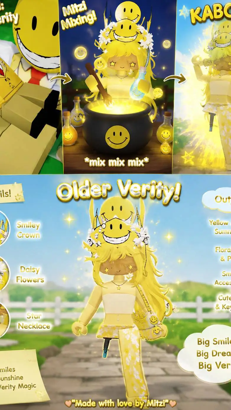 ai character: VerityVikitaz  background
