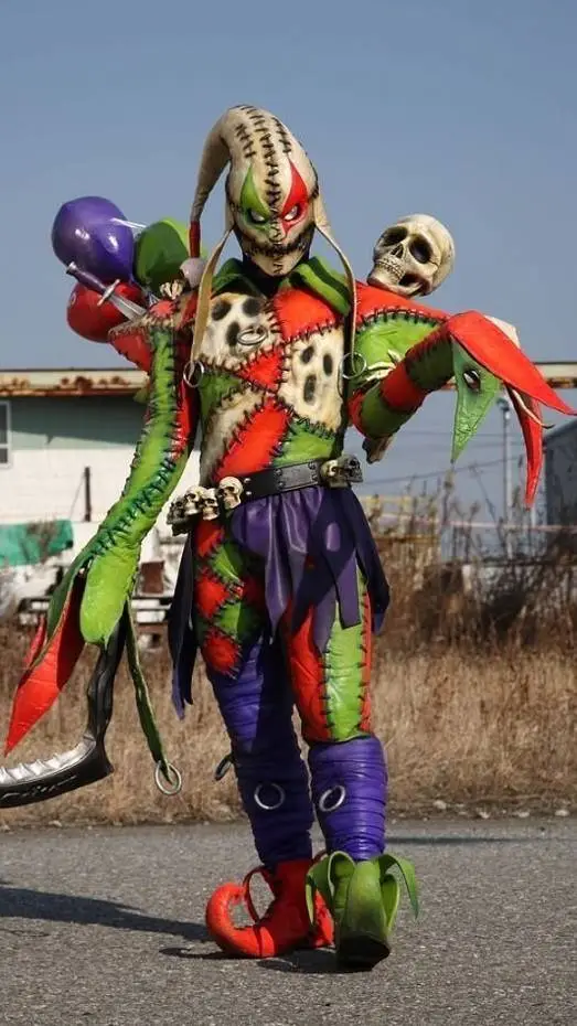 ai character: Clown Imagin, background