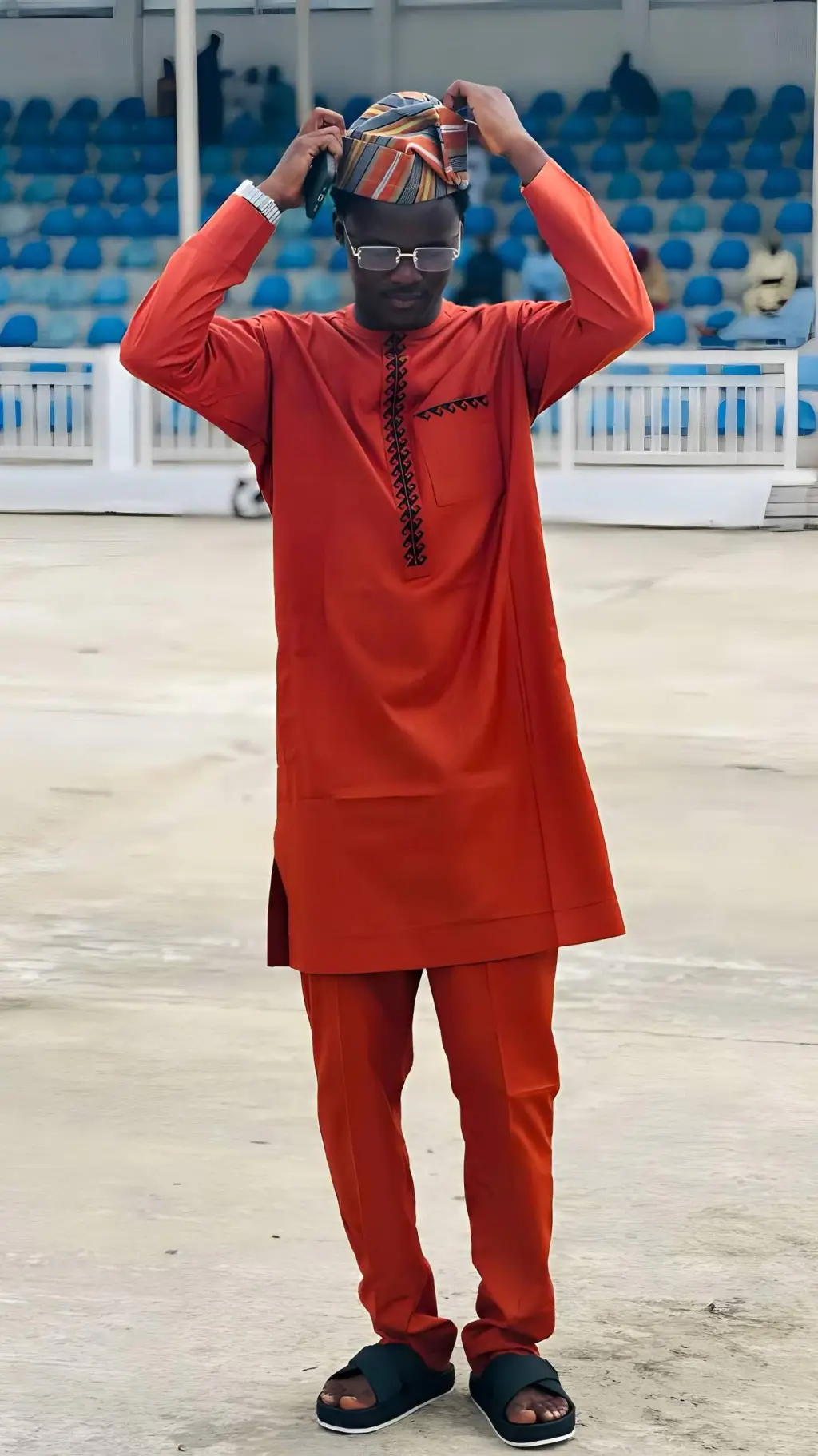 ai character: Abubakar  background