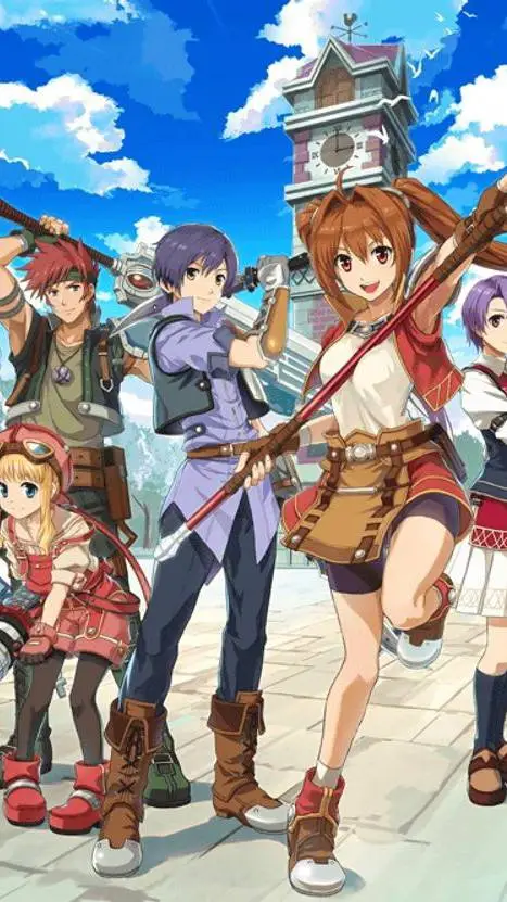 ai character: Trails In The Sky background