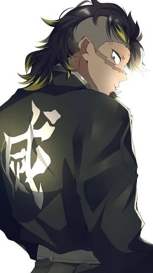 ai character: Genya shinazugawa  background