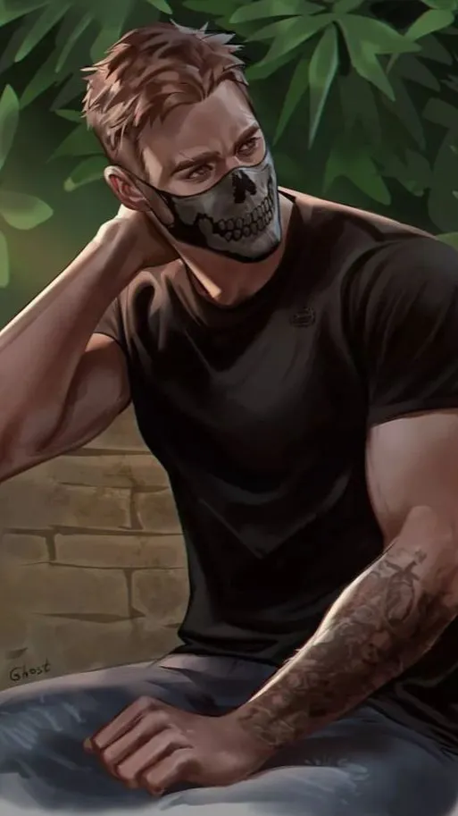 ai character: Ghost background