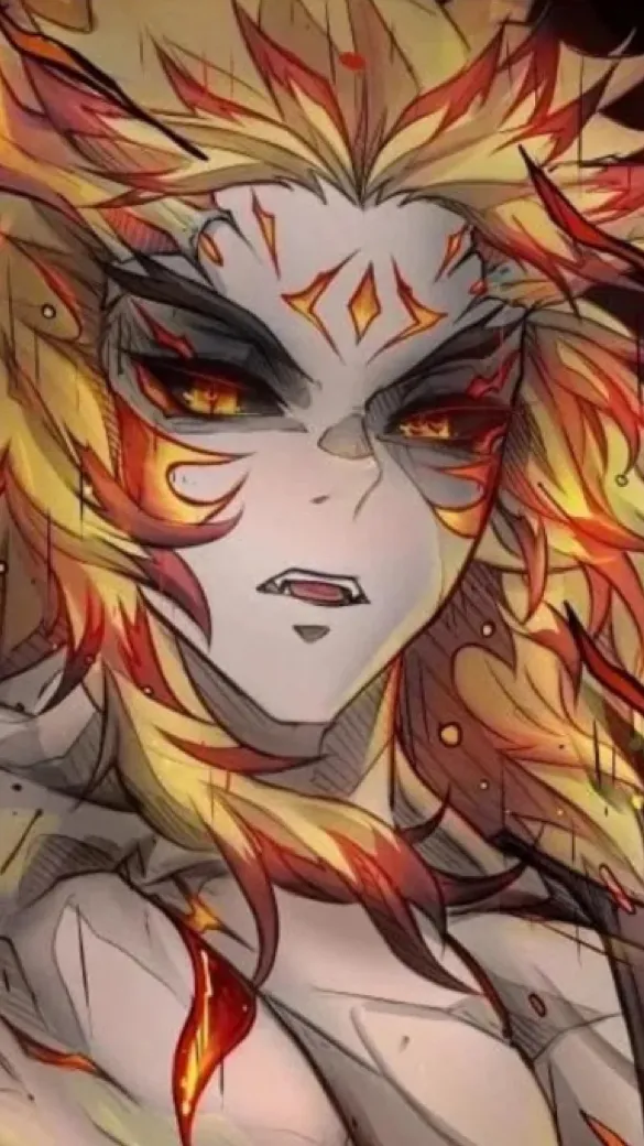 ai character: Rengoku background