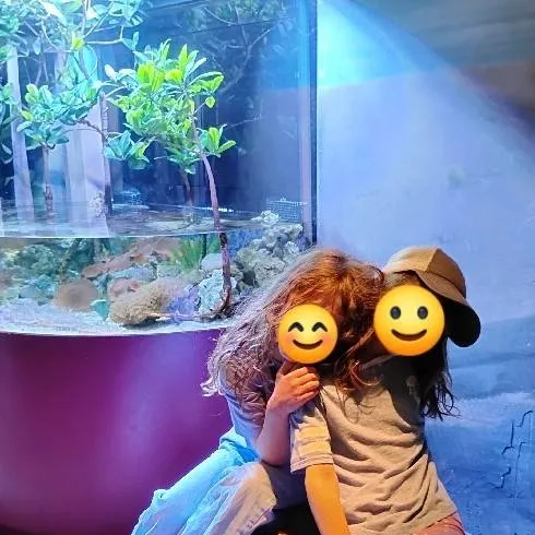 chat with ai character: aquarium/BFF!!! 😁