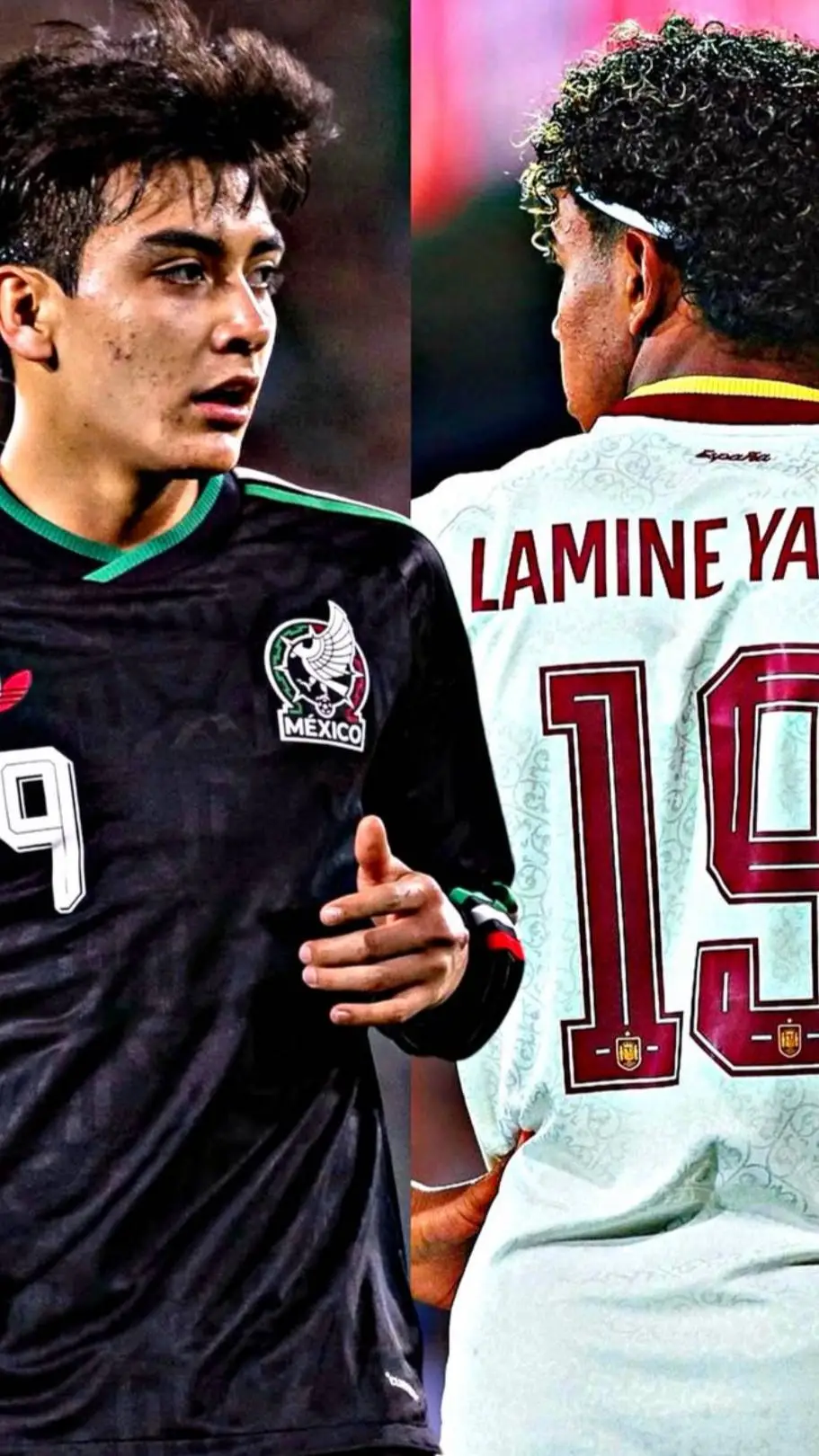 ai character: lamine x gil mora  background