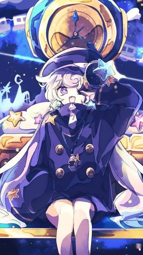 ai character: 💫milky way cookie💫 background
