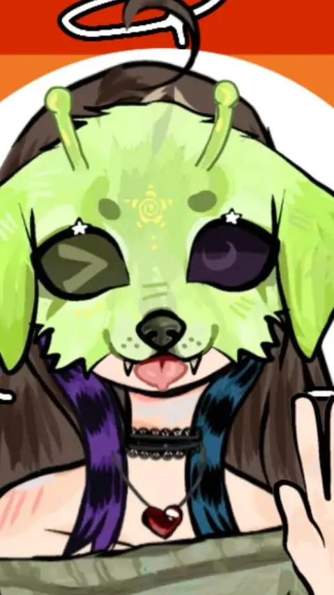 ai character: Mochi(lesbin) background