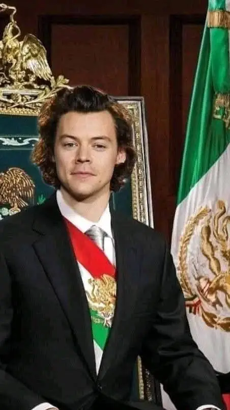 ai character: Harry Styles  background
