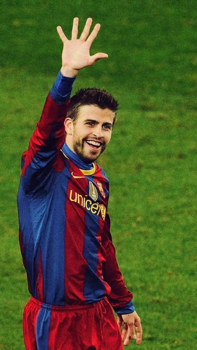 ai character: Gerard Pique  background