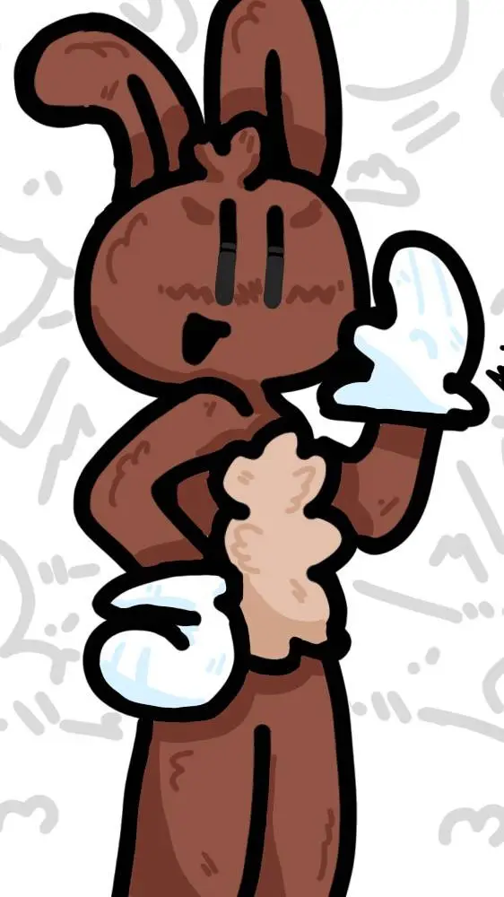 ai character: Félix The Rabbit background