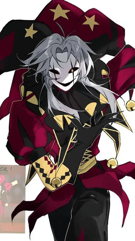 ai character: ❥Pierrot background