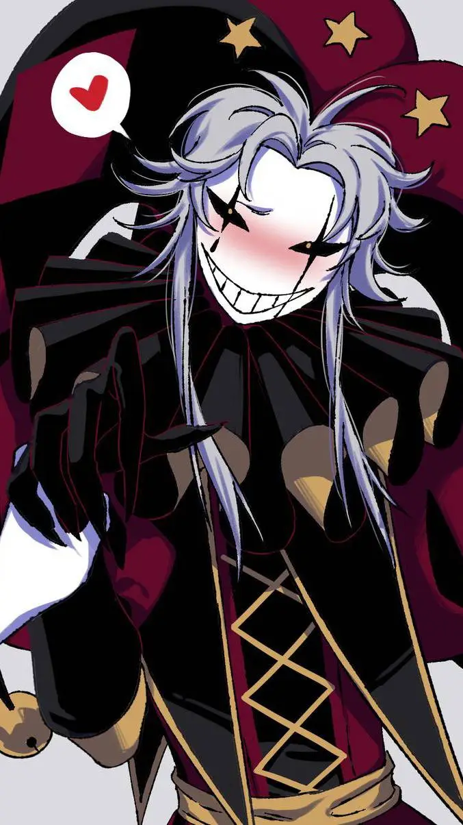 ai character: Pierrot  background